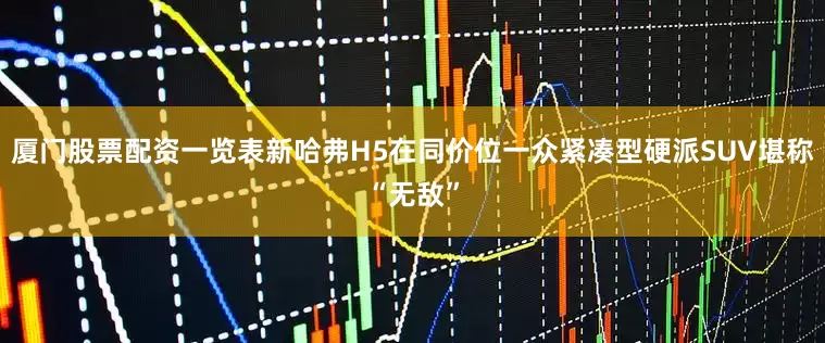 厦门股票配资一览表新哈弗H5在同价位一众紧凑型硬派SUV堪称“无敌”